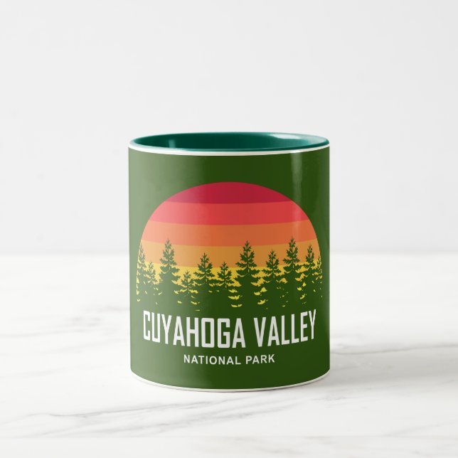 Caneca De Café Em Dois Tons Parque Nacional do Vale do Cuyahoga (Centro)