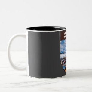 Caneca De Café Em Dois Tons Parque Nacional dos Lagos Waterton