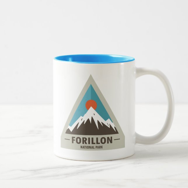 Caneca De Café Em Dois Tons Parque Nacional Forillon (Direita)