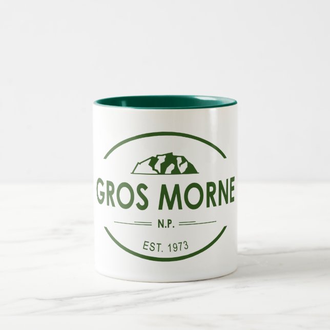Caneca De Café Em Dois Tons Parque Nacional Gros Morne (Centro)