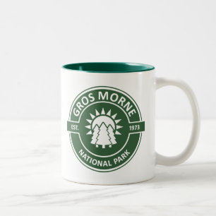 Caneca De Café Em Dois Tons Parque Nacional Gros Morne