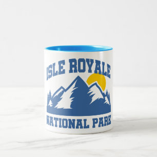 Caneca De Café Em Dois Tons Parque Nacional Isle Royale