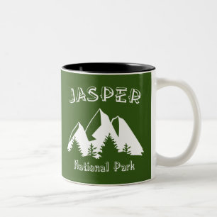 Caneca De Café Em Dois Tons Parque Nacional Jasper