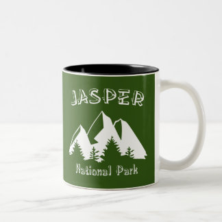 Caneca De Café Em Dois Tons Parque Nacional Jasper