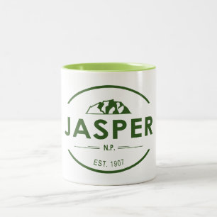 Caneca De Café Em Dois Tons Parque Nacional Jasper