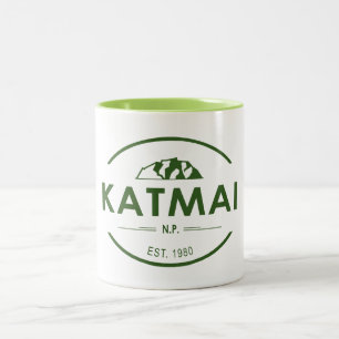 Caneca De Café Em Dois Tons Parque Nacional Katmai
