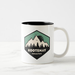Caneca De Café Em Dois Tons Parque Nacional Kootenay