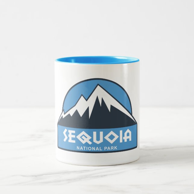 Caneca De Café Em Dois Tons Parque Nacional Sequoia (Centro)
