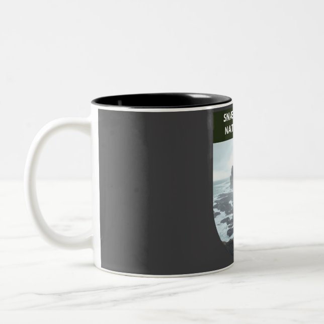 Caneca De Café Em Dois Tons Parque Nacional � Sn (Esquerda)
