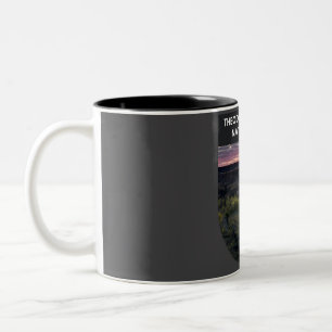 Caneca De Café Em Dois Tons Parque Nacional Theodore Roosevelt