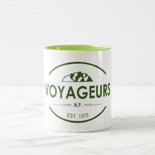 Caneca De Café Em Dois Tons Parque Nacional Voyageurs