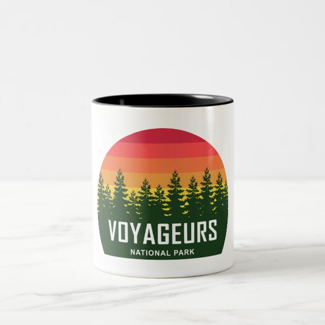 Caneca De Café Em Dois Tons Parque Nacional Voyageurs (Centro)