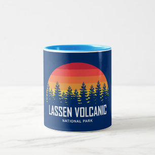 Caneca De Café Em Dois Tons Parque Nacional Vulcânico de Lassen