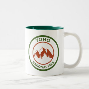 Caneca De Café Em Dois Tons Parque Nacional Yoho