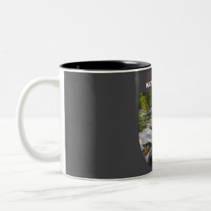 Caneca De Café Em Dois Tons Parque Nacional Yoho - Canadá