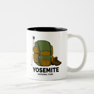 Caneca De Café Em Dois Tons Parque Nacional Yosemite