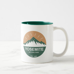 Caneca De Café Em Dois Tons Parque Nacional Yosemite