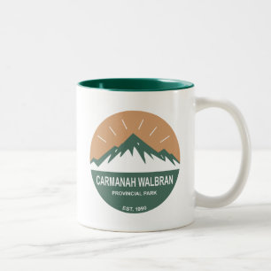 Caneca De Café Em Dois Tons Parque Provincial Carmanah Walbran