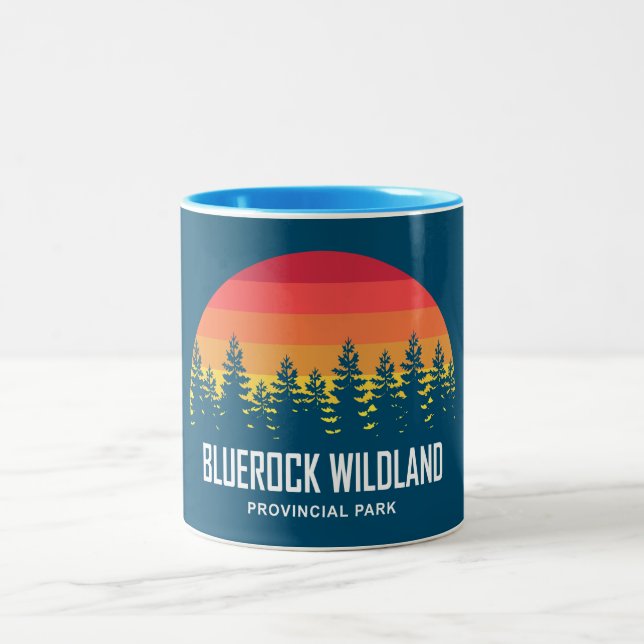 Caneca De Café Em Dois Tons Parque Provincial de Bluerock Wildland (Centro)
