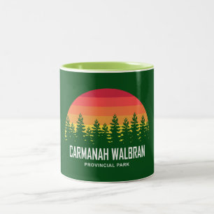Caneca De Café Em Dois Tons Parque Provincial de Carmanah Walbran