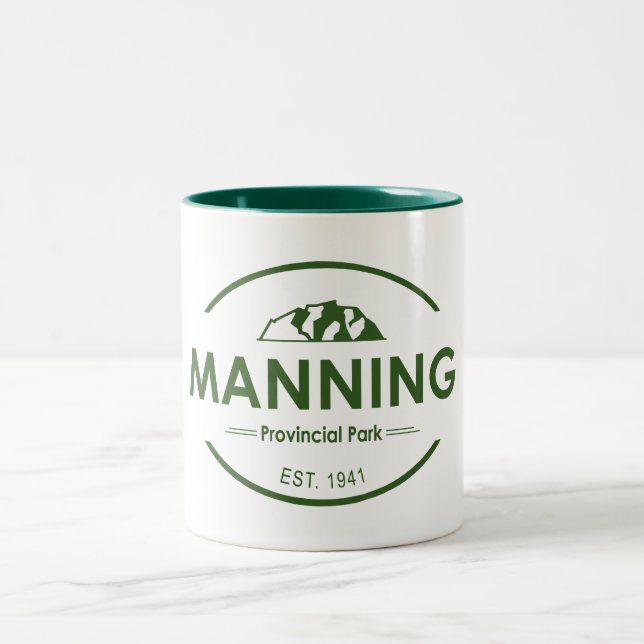 Caneca De Café Em Dois Tons Parque Provincial de Manning (Centro)