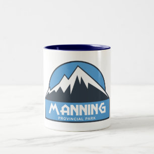 Caneca De Café Em Dois Tons Parque Provincial de Manning