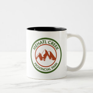 Caneca De Café Em Dois Tons Parque Provincial de Mehatl Creek