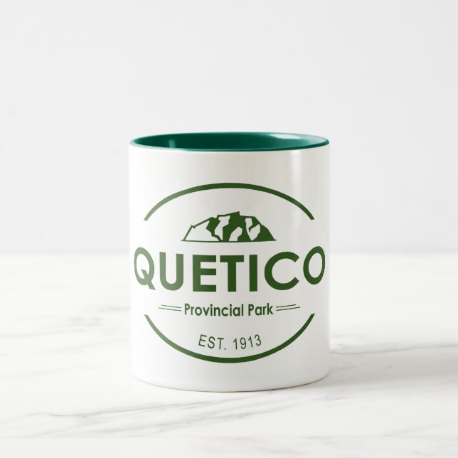 Caneca De Café Em Dois Tons Parque Provincial de Quetico (Centro)