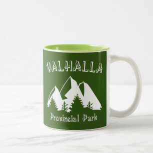 Caneca De Café Em Dois Tons Parque Provincial de Valhalla