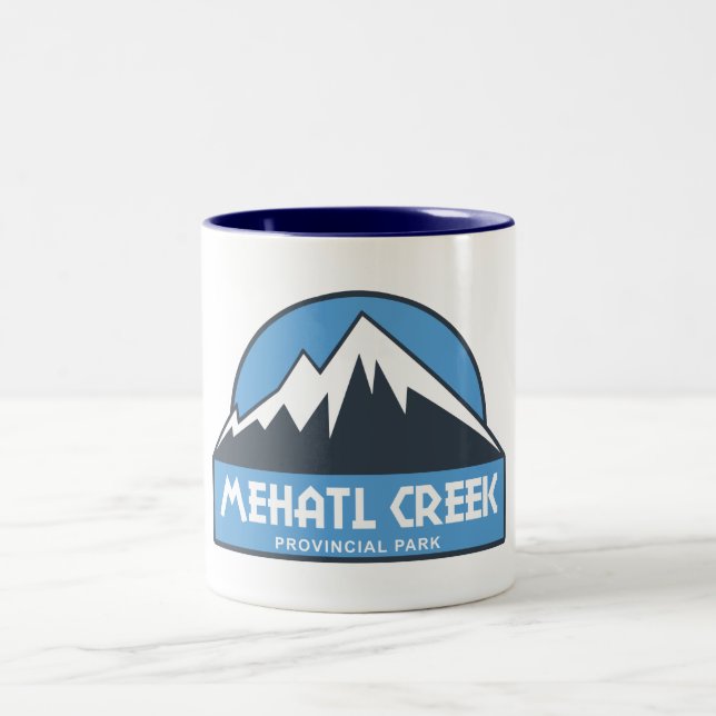 Caneca De Café Em Dois Tons Parque Provincial Mehatl Creek (Centro)