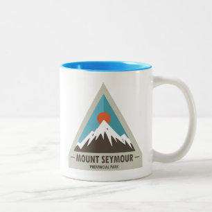 Caneca De Café Em Dois Tons Parque Provincial Mount Seymour