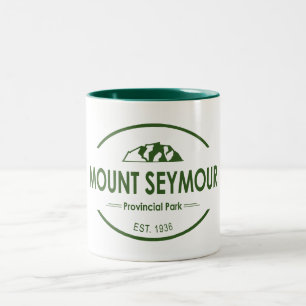 Caneca De Café Em Dois Tons Parque Provincial Mount Seymour