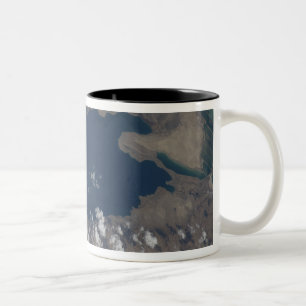 Caneca De Café Em Dois Tons Parte do mar de Morto