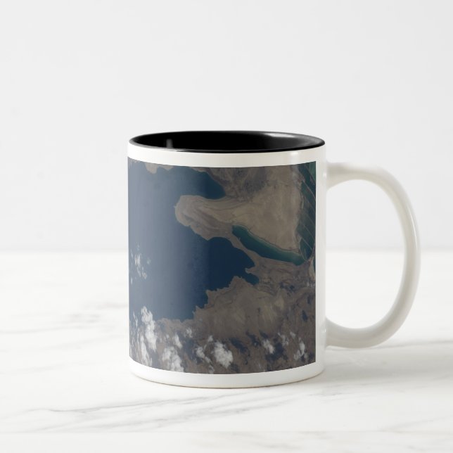 Caneca De Café Em Dois Tons Parte do mar de Morto (Direita)