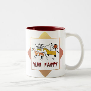 Caneca De Café Em Dois Tons Partido da Guerra