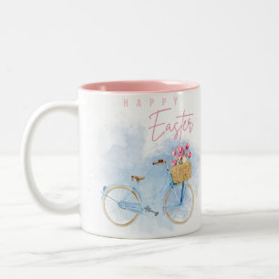 Caneca De Café Em Dois Tons Páscoa
