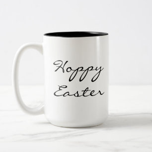 Caneca De Café Em Dois Tons Páscoa Hoppy