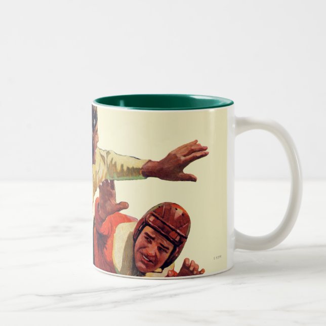 Caneca De Café Em Dois Tons Passagem do estratego (Direita)
