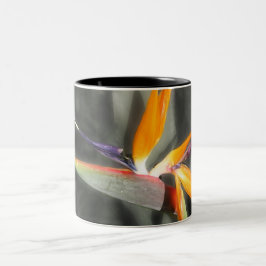 Caneca De Café Em Dois Tons Pássaro de paraíso
