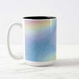Caneca De Café Em Dois Tons Pastel Sky Drift