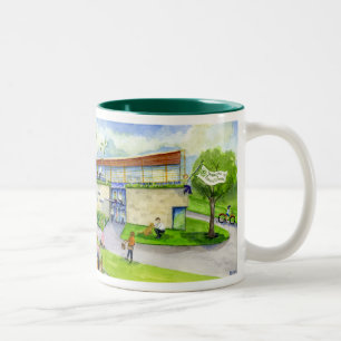 Caneca De Café Em Dois Tons patamar dos ponchos em NIchols