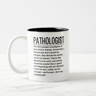 Caneca De Café Em Dois Tons Patologista
