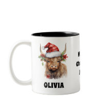 Pátria de Natal Calf Festivo Personalizado