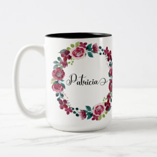 Caneca De Café Em Dois Tons Patricia's Mug 15oz (veja mais opções)