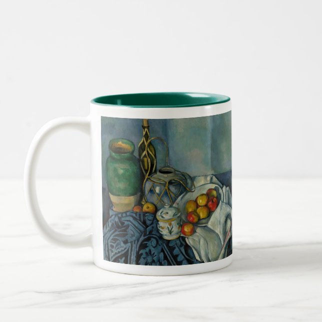 Caneca De Café Em Dois Tons Paul Cezanne - Natureza Morta com Maçãs (Esquerda)