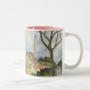Caneca De Café Em Dois Tons Paul Cezanne   o mar no l'Estaque, 1878