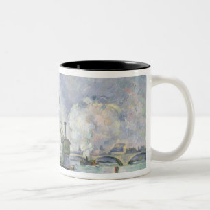 Caneca De Café Em Dois Tons Paul Cezanne Quai de Bercy, Paris, 1873-75