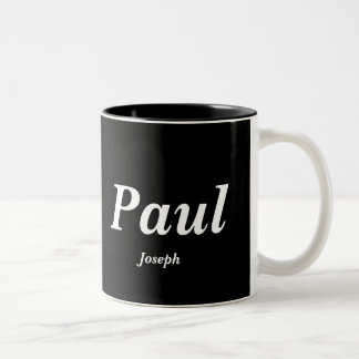 Caneca De Café Em Dois Tons Paul, Joseph