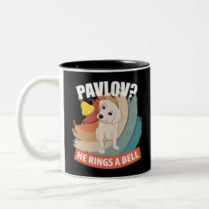 Caneca De Café Em Dois Tons Pavlov Ele Canta Um Celular - Cachorro de Pavlov