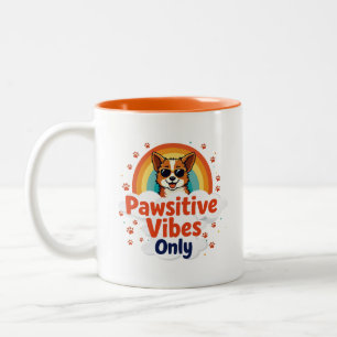Caneca De Café Em Dois Tons Pawsibe only Mug